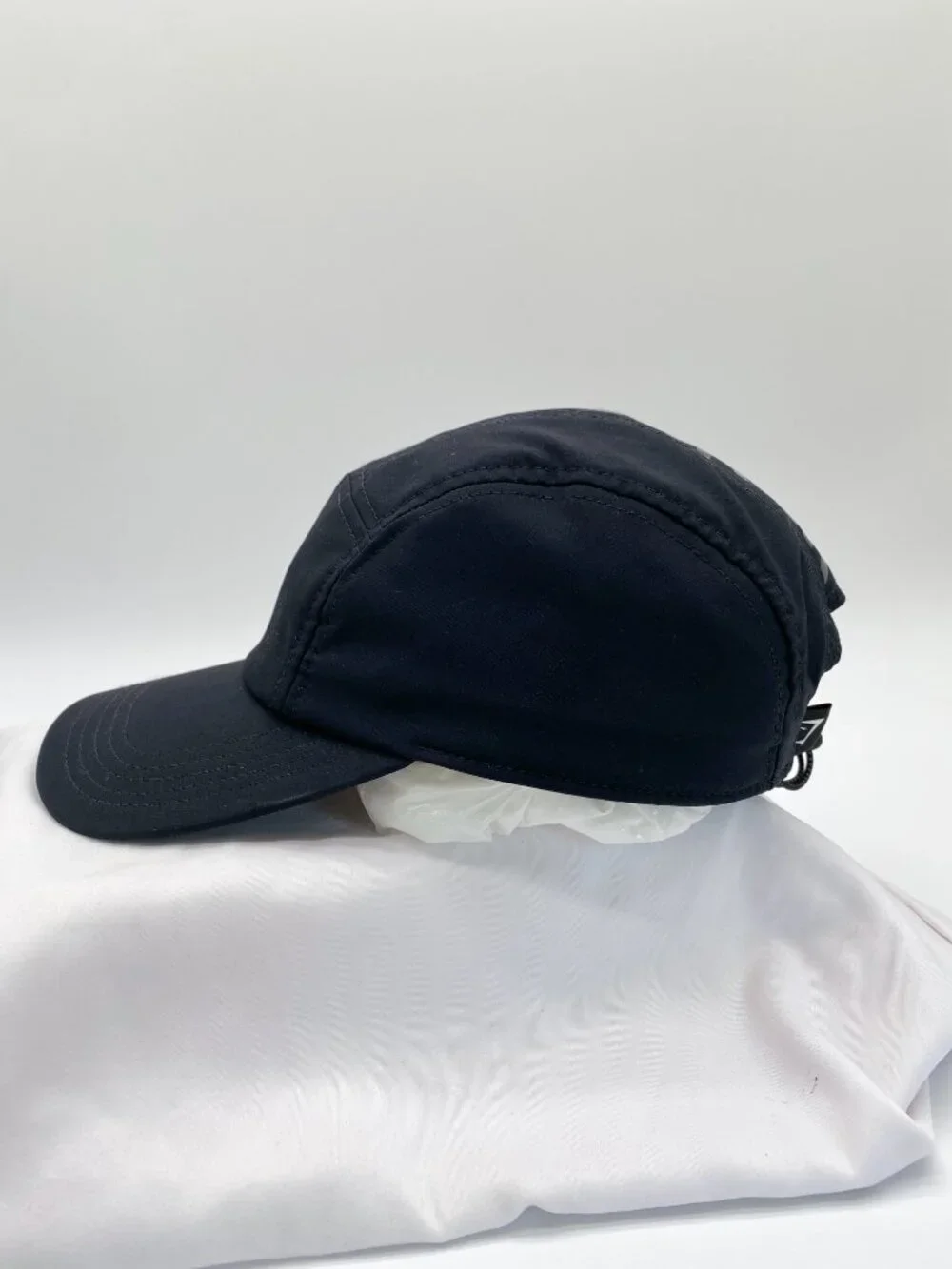 Gymshark Running Cap Black Adjustable Performance Training Hat One Size